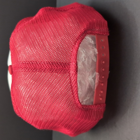 VTG Wet Willies 24 Hour Truck Wash-Diesel-Fuel Red/White Trucker Hat. - Picture 5 of 7